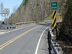 Photo of New Creek Bridge